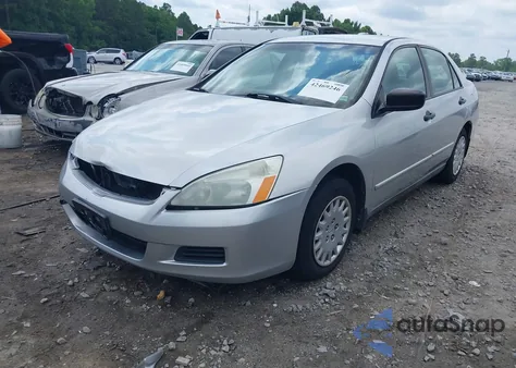 2007 Honda Accord Value z USA, uszkodzony, nr VIN 1HGCM56127A094452